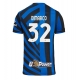 Inter Milan Federico Dimarco #32 Replike Domaci Dres 2024-25 Kratak Rukav